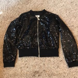 Sequence black jacket girls